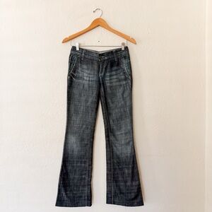 Joe's Jeans Womens Medium Wash Low Rise Bootcut Denim